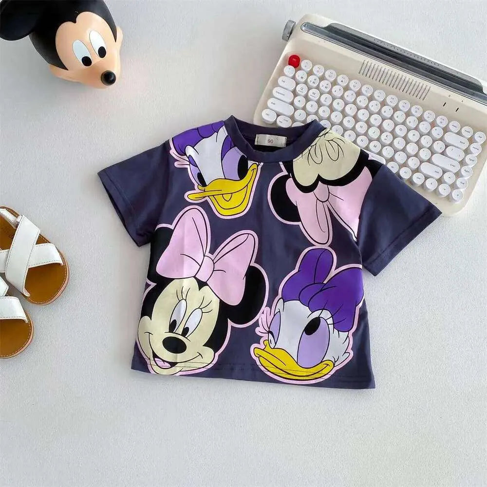 💜 Minnie & Daisy Sommer T-skjorte