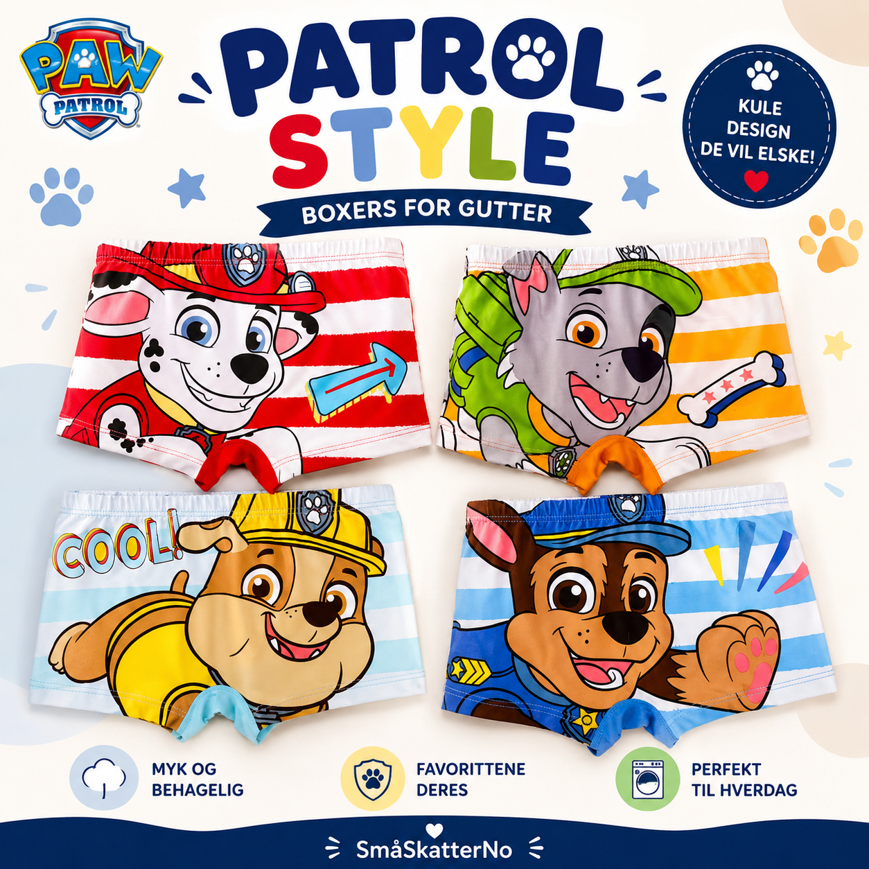 Paw Patrol boxershorts