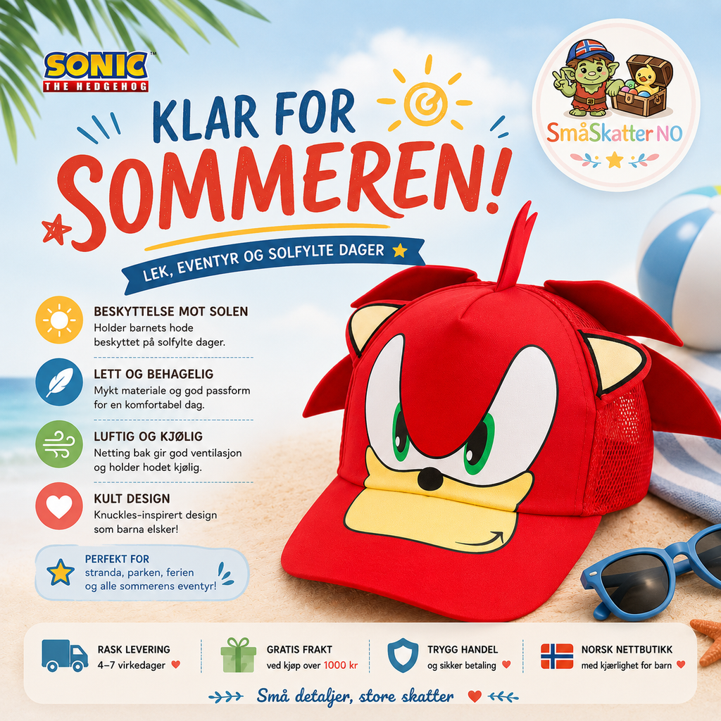 Knuckles Sommer Caps ❤️☀️