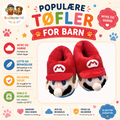 Super Mario tøfler til barn