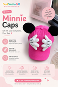 Minnie Inspirert Barnecaps💗