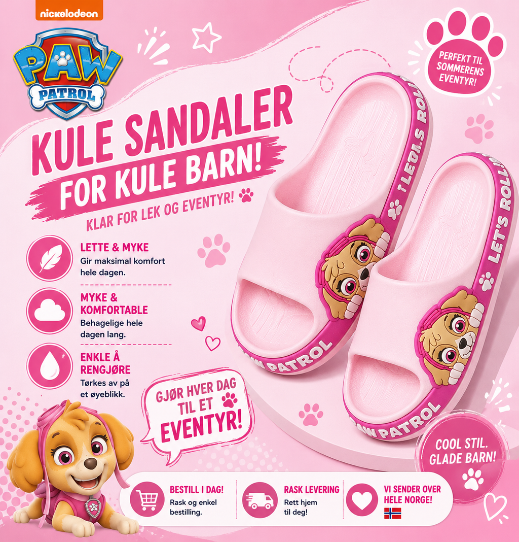 Favoritten til små Paw Patrol-fans 🚒