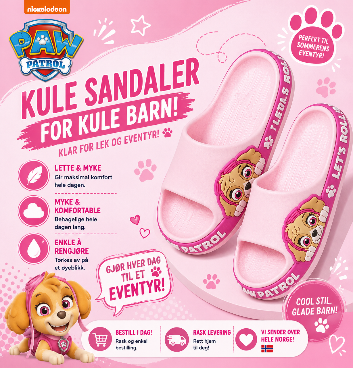 Favoritten til små Paw Patrol-fans 🚒